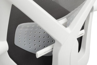 Кресло Oliver RCH W-203AC Белый пластик/Серый