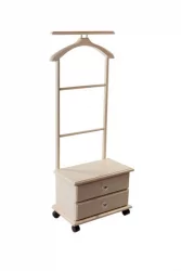 Вешалка с обувницей Leset Ричмонд Слоновая кость