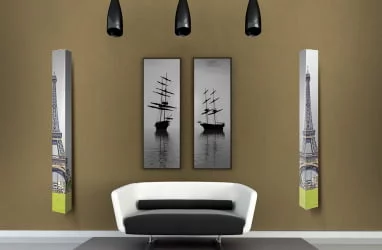 Шкаф в гостиную Иглу Шелф Арт Беленый дуб