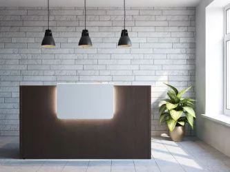 Элемент ресепшн боковой правый SAL31092104 Венге