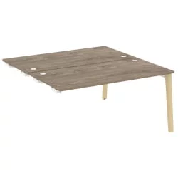 Стол-приставка двойной к опорным элементам ONIX WOOD OW.D.SPR-4.8 Тиквуд Темный/Светлый