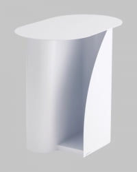 Журнальный столик Yvaine металл белый