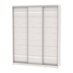 Шкаф-купе B-230х180х60-3(ЯАС-D9D9D9)