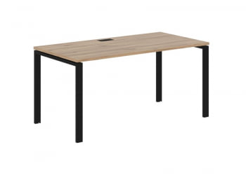 Стол письменный EDIS EUST 1580 Дуб Денвер светлый Черный