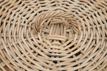 Корзина Secret De Maison Letti (набор из 2 штук) натуральный ротанг, D48*58/D38*49 см, Натуральный Кубу / Natural Kubu