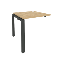 Наборный элемент рабочей станции на П-образном м/к ОНИКС О.МП-1.НРС-0.8 Тиквуд Светлый/Антрацит / ONIX O.MP-1.NRS-0.8