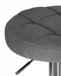 Табурет барный DOBRIN BRUNO Серый велюр MJ9-75