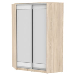 Шкаф-купе YA-230х1400-718-2(ДСС-Белый-D2D2)