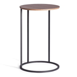 Журнальный стол Mone МДФ/металл, 45х45х70,5 см, акация/черный