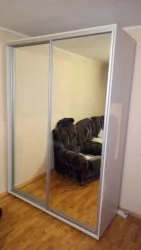 Шкаф-купе Акцент-Сим З 1600х600 Выбеленное дерево