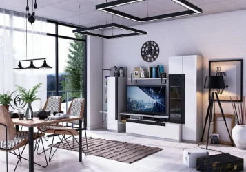 Стол журнальный Кёльн ЛД.674.040.000 Метрополитан/Белый