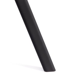 Комплект (стол, 4 стула) QUADRON (mod. PT14) Стол: МДФ/металл, стул: металл/велюр, 100х100х73 см, 69х56х71 см, Light-grey(св-серый) HLR-14/черный