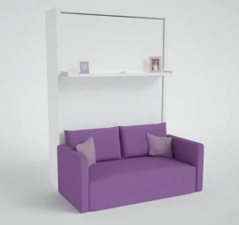 Диван-трансформер Смарт 1 без шкафа К 1600 Ясень шимо темный