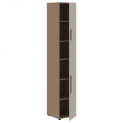 Шкаф-колонка с глухими малыми и средними дверьми (правый) VELION VHCS 40.3 R Аметист Кобра