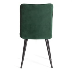 Металлический стул Bari LT, велюр, Deep Forest (изумруд), 41х55х89 см