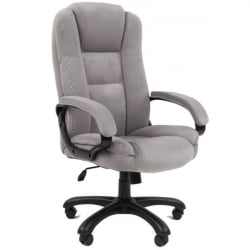 Кресло офисное CХАИРМАН ДОМ (Хоме) 600 Серый / CHAIRMAN (Home)