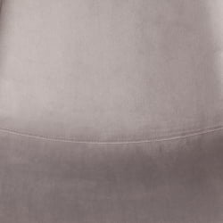 Дизайнерский стул БРЕЕЗЕ (мод. ДЖСC-58) Велюр/металл , 44 х 53 х 86 см, Лигхт грей (светло-серый) ХЛР14 / натуральный / BREEZE (mod. JSC-58) Light grey HLR14