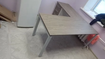 П-образный металлический каркас с траверсами Deka 7.07.16 К Металлик матовый муар