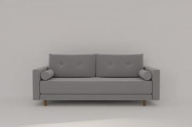 Диван велюр Санднес (Berhouse) Цвет фасада: Левис 08 велюр; Тип: Прямой; Материал фасада: Металл/Велюр