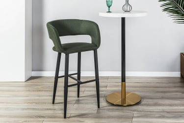 Кресло Бар. Hugs Б темно-зеленый/черный