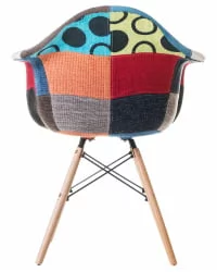 Стул обеденный ДОБРИН ДЭВ ПАТCХВОРК Мозаика / DOBRIN DAW PATCHWORK
