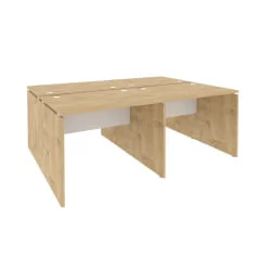 Рабочая станция ОНИКС О.Д.РС-4.1.7 Тиквуд Светлый/Белый / ONIX O.D.RS-4.1.7