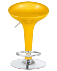 Стул барный DOBRIN BOMBA (желтый) 2 шт