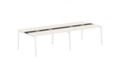 Переговорный стол EDIS ELCT 3114 Ясень Траун Мокко Белый