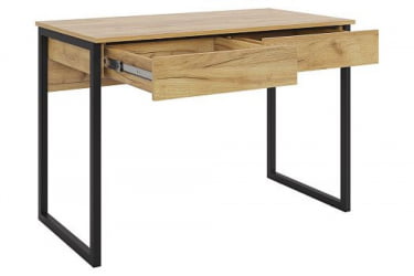 Стол Юниор SMU-01 дуб крафт золотой/черный муар