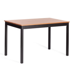 Обеденный комплект Соната (стол + 4 стула) / Sonata dining set массив сосны, стол: 120х75х73см стул :41х50х95см, антик/черный