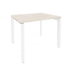 Стол рабочий на П-образном м/к ONIX O.MP-SP-1.8 Денвер Светлый/Белый
