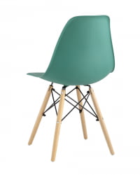 Стул Eames Style DSW серо-зеленый (разборный каркас)