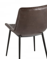 Стул Деймон экокожа Коричневый