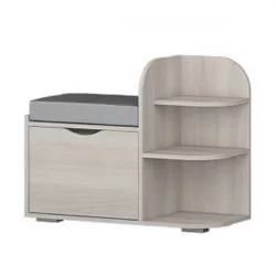 Тумба в прихожую Тм12 Ясень Шимо светлый