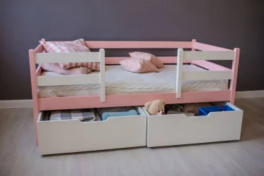 Ящик для детской кровати RooRoom VK-7 Белые