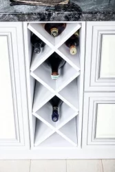 Тумба кухонная винная Тип 4 Италия ЛД 270.070.000 Белая