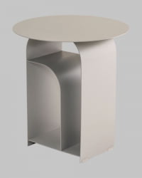 Журнальный столик Arwel металл темно-серый