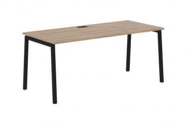 Стол письменный EDIS ELST 1780 Дуб Денвер светлый Черный