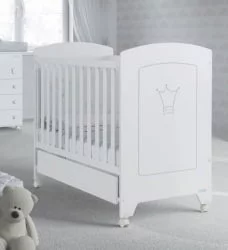 Кроватка для новорожденных Micuna Valentina 120x60 White
