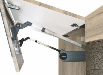 Шкаф над вытяжкой (с откидной системой Blum) Бруклин 101.14.1 Дуб Кронберг/Лагода/Антрацит