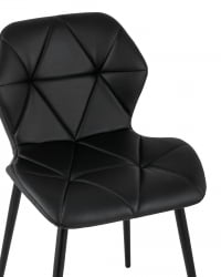 Стул Эдвин экокожа черный 4 шт