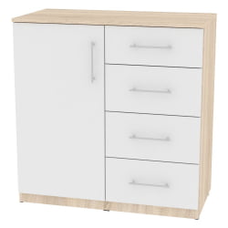 Комод Калисто(K17)923х902х468ручкарейлинг160мм(ДСС-Белый)