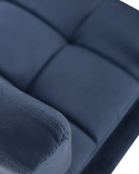 Офисное кресло для персонала DOBRIN TERRY (синий велюр (MJ9-117)) 2 шт