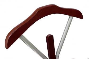 Вешалка CH-4089 дерево/хромированный металл, 48*28*108 см, cherry (вишня)