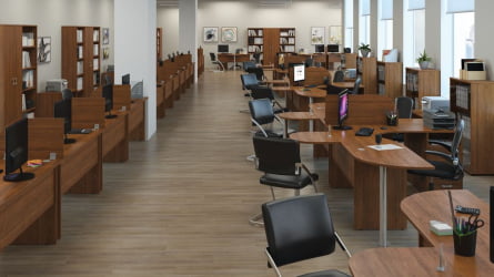 Экран боковой TRD29681403 Орех