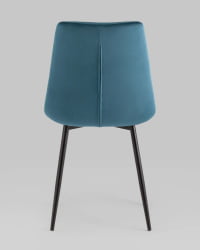 Стул Флекс Нев велюр сине-зеленый 2 шт. / New