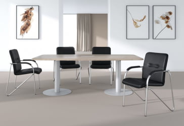 Кресло посетителя CHAIRMAN 850 N Черный 6 шт