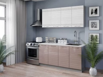 Шкаф кухонный 600 Анастасия ЛД 009.091.000 Белый