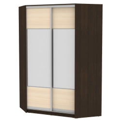 Шкаф-купе ЙА-230х1400-568-3(Венге-ДМ-Д3Д3) / YA-230х1400-568-3(Венге-ДМ-D3D3)