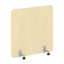 Перегородка на металлических опорах, на роликах R-line DP.R-120-120 Клен